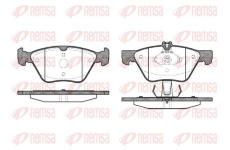 Sada brzdových destiček, kotoučová brzda KAWE 0601 30