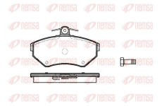 Sada brzdových destiček, kotoučová brzda KAWE 0631 00