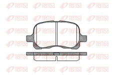 Sada brzdových destiček, kotoučová brzda KAWE 0652 00