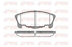 Sada brzdových destiček, kotoučová brzda KAWE 0657 00