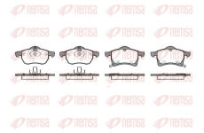 Sada brzdových destiček, kotoučová brzda KAWE 0683 02