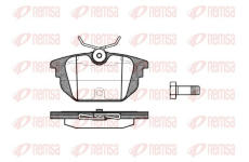 Sada brzdových destiček, kotoučová brzda KAWE 0692 00