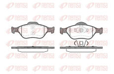 Sada brzdových destiček, kotoučová brzda KAWE 0766 00