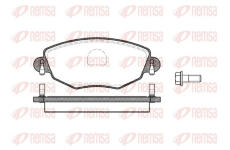 Sada brzdových destiček, kotoučová brzda KAWE 0776 00