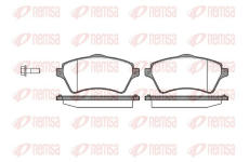 Sada brzdových destiček, kotoučová brzda KAWE 0822 00