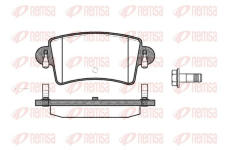 Sada brzdových destiček, kotoučová brzda KAWE 0833 00