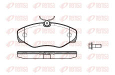 Sada brzdových destiček, kotoučová brzda KAWE 0834 10
