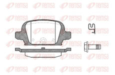 Sada brzdových destiček, kotoučová brzda KAWE 0835 02