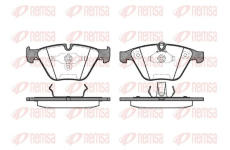 Sada brzdových destiček, kotoučová brzda KAWE 0857 00