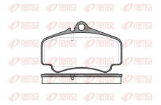 Sada brzdových destiček, kotoučová brzda KAWE 0863 00