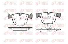 Sada brzdových destiček, kotoučová brzda KAWE 0892 00