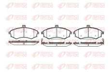 Sada brzdových destiček, kotoučová brzda KAWE 0893 02