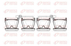 Sada brzdových destiček, kotoučová brzda KAWE 0896 02