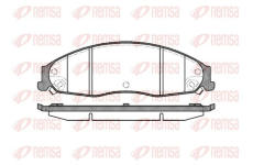 Sada brzdových destiček, kotoučová brzda KAWE 0955 08