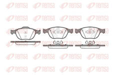 Sada brzdových destiček, kotoučová brzda KAWE 0984 00