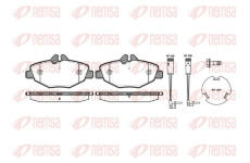 Sada brzdových destiček, kotoučová brzda KAWE 0990 02