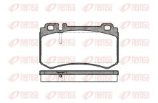 Sada brzdových destiček, kotoučová brzda KAWE 0993 00