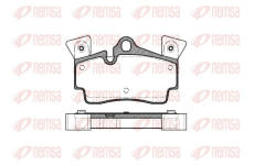 Sada brzdových destiček, kotoučová brzda KAWE 0996 10