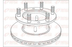 Brzdový kotouč KAWE NCA1001.20