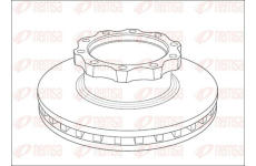 Brzdový kotouč KAWE NCA1039.20