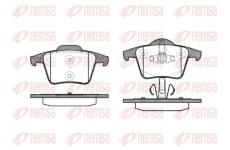 Sada brzdových destiček, kotoučová brzda KAWE 1044 00