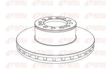 Brzdový kotouč KAWE NCA1046.20
