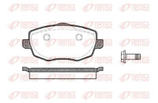 Sada brzdových destiček, kotoučová brzda KAWE 1099 00