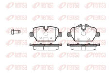 Sada brzdových destiček, kotoučová brzda KAWE 1132 00