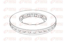 Brzdový kotouč KAWE NCA1143.20