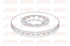 Brzdový kotouč KAWE NCA1153.20