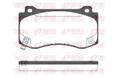 Sada brzdových destiček, kotoučová brzda KAWE 1185 04