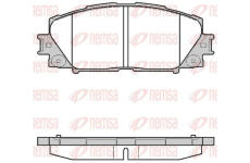 Sada brzdových destiček, kotoučová brzda KAWE 1224 10