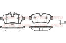 Sada brzdových destiček, kotoučová brzda KAWE 1344 00
