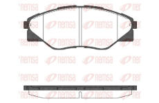 Sada brzdových destiček, kotoučová brzda KAWE 1466 00