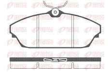 Sada brzdových destiček, kotoučová brzda KAWE 1504 00