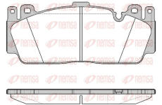 Sada brzdových destiček, kotoučová brzda KAWE 1543 00