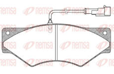 Sada brzdových destiček, kotoučová brzda KAWE JCA436.41