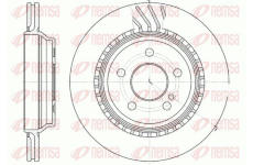 Brzdový kotouč KAWE 61072 10