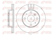 Brzdový kotouč KAWE 61095 10