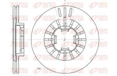 Brzdový kotouč KAWE 61109 10