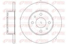 Brzdový kotouč KAWE 6111 00
