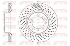 Brzdový kotouč KAWE 61133 11