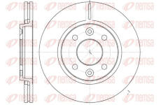 Brzdový kotouč KAWE 6117 10