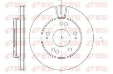 Brzdový kotouč KAWE 61220 10