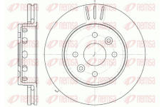 Brzdový kotouč KAWE 61272 10
