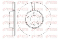 Brzdový kotouč KAWE 61307 10