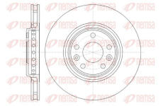 Brzdový kotouč KAWE 61345 10