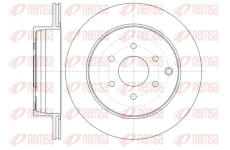 Brzdový kotouč KAWE 61354 10