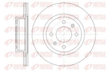 Brzdový kotouč KAWE 61365 10