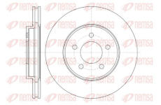 Brzdový kotouč KAWE 61376 10
